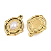 304 Stainless Steel ABS Imitation Pearl Pendants STAS-Z166-21F-G-2