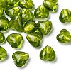 Handmade Silver Foil Glass Beads LS-X-FOIL-R050-12x8mm-7-1