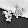 304 Stainless Steel Studs Earrings for Women LS-EJEW-K306-24P-1