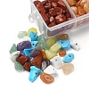 84~91G 7 Styles Chakra Natural & Synthetic Gemstone Chip Beads Strands G-YW0001-30-2