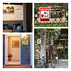 UV Protected & Waterproof Aluminum Warning Signs AJEW-GL0001-01A-01-7