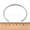 304 Stainless Steel Cuff Bangles BJEW-D388-01C-P-5