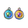 Ion Plating(IP) 304 Stainless Steel Pendants STAS-B032-14MC-2