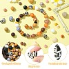 DIY Leopard Print Beadable Pen Beads Kits DIY-CJ0002-65-3
