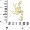 Alloy Pendants with Rhinestone PALLOY-R151-62G-3