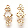 Golden Tone Brass Links connectors X-GLAA-R212-12F-2