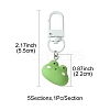 Animal Resin Pendant Decorations HJEW-FZ00014-2