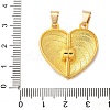 Alloy Enamel Split Pendants STAS-M114-05G-3