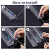 3-Tier PS Plastic Nail Polish Bottle Organizer Display Holder ODIS-WH0095-004-4