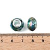Transparent Glass European Beads GPDL-N004-D14mm-A10-3