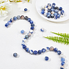 Natural Sodalite Round Beads Strands G-OC0001-91-4