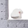 Opaque Christmas Theme Resin Cabochons RESI-H162-06I-3