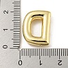 Brass Micro Pave Clear Cubic Zirconia Pendants KK-E093-04G-D-3
