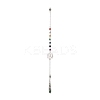 Mixed Gemstone Pointed Dowsing Pendulums PALLOY-JF02048-2