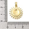 Brass Pendants KK-B187-02B-02G-3