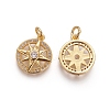 Brass Pendants X-KK-I656-16G-2