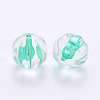 Transparent Acrylic Beads TACR-S154-19A-68-2