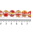 Transparent Glass Enamel Beads GLAA-B021-03-4