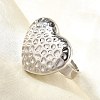 304 Stainless Steel Adjustable Finger Ring RJEW-H244-05P-3