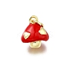 Brass Enamel Charms KK-K400-29G-03-1