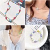 310Pcs 5 Styles Transparent Acrylic Beads MACR-CJ0001-65-7