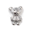 Brass Pave Clear Cubic Zirconia Pendants LS-KK-Z061-18P-02-1