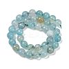 Natural Dragon Veins Agate(Dyed & Heated) Beads Strands G-M437-C01-01S-3