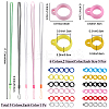 5Pcs 5 Colors Rubber Lanyard Straps DIY-GF0008-39B-2