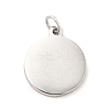 Non-Tarnish 304 Stainless Steel Charms STAS-G295-48P-2