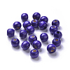Dyed Natural Wood Beads X-WOOD-Q006-10mm-12-LF-1