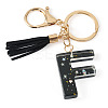 1Pc Resin Letter Keychains KEYC-TADJ0001-09F-2