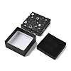 Star Print Paperboard Jewelry Gift Boxes CON-K016-01B-2