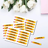 Mini PVC Coated Self Adhesive AUTOMATIC DOOR Warning Stickers STIC-WH0017-008-5