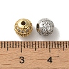 Brass Cubic Zirconia Beads ZIRC-F001-02-6MM-3