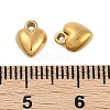 Ion Plating(IP) 304 Stainless Steel Charms STAS-R135-01G-01-3