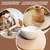 Medium Density Fiberboard (MDF) Portable Clay Wedging Board with Built AJEW-WH0270-255-6