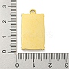 Real 18K Gold Plated PVD Vacuum Plating 304 Stainless Steel Pendants STAS-L278-012G-02-3