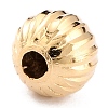 Long-Lasting Plated Brass Beads KK-O133-001C-G-3