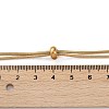 Ion Plating(IP) Adjustable 304 Stainless Steel Slider Necklaces LS-NJEW-L156-004G-4
