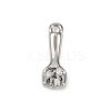 Brass Pave Clear Cubic Zirconia Pendants LS-KK-L238-10P-1