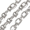 304 Stainless Steel Figaro Chains SA-CBAB767-04P-1