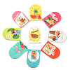 18Pcs 9 Style Summer Theme Opaque Acrylic Pendants SACR-CJ0001-16-5