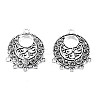 Tibetan Style Alloy Chandelier Component Links TIBE-N011-052-1