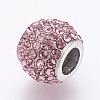 304 Stainless Steel European Beads STAS-O097-104A-1