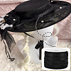 Polyester Fine Soft Horsehair Braid Boning DIY-LP0002-40B-3