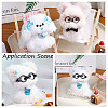 Polyester Plush Sticks DIY-Z031-03G-4