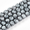 Baking Paint Glass Beads Strands DGLA-N003-10mm-A06-1