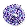 Transparent Glass Beads GLAA-B022-6mm-09-2
