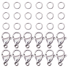 304 Stainless Steel Lobster Claw Clasps STAS-PH0019-53P-1