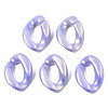 Spray Painted Acrylic Linking Rings MACR-S280-06B-M-3